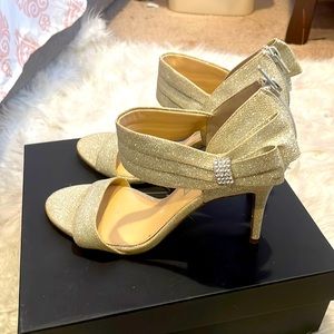 Glitter Nina high heel sandals